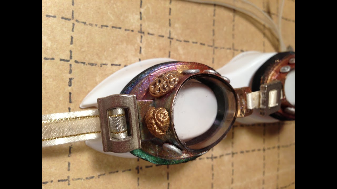 Easy Steampunk Goggles DIY