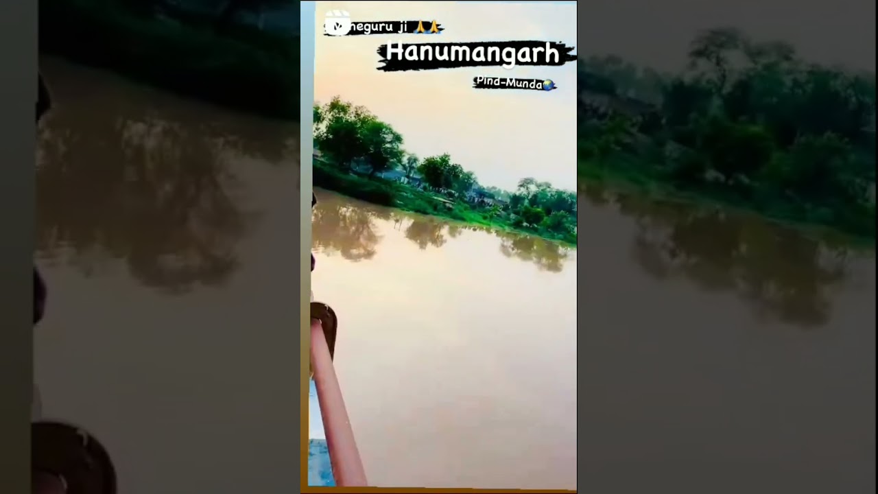 Ghager River Hanumangarh 🌱 Rj 31 Be safety Alert #New Update 😢 🙏