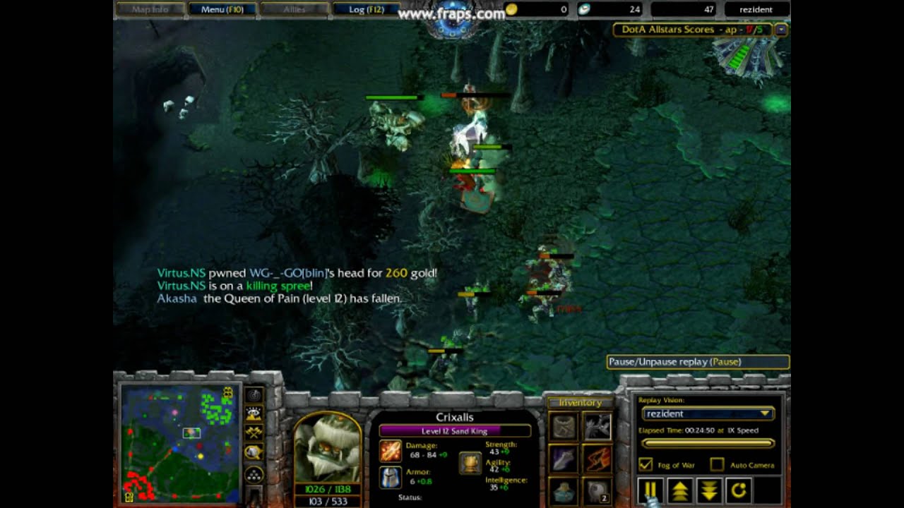 {DOTA}     Classic 6.48b vigoss domination