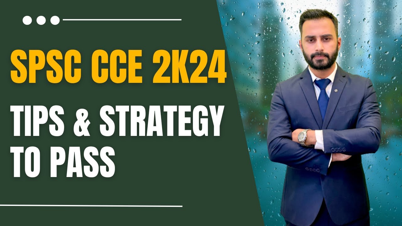 Sindh's Ultimate Exam SPSC CCE 2024 Pro Tips for Surefire Success