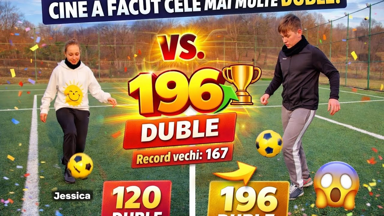 NOU RECORD la juniori: 196 de duble! 🔥