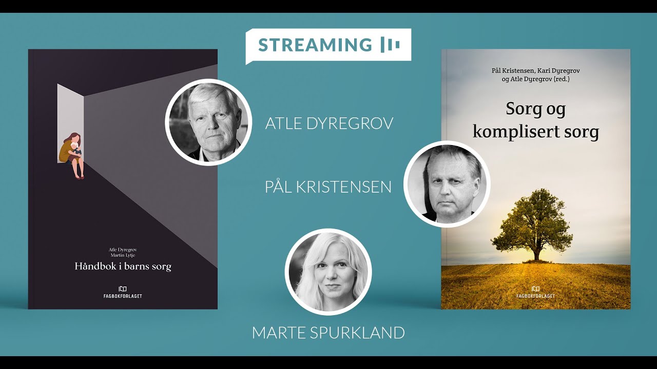 Webinar om sorg: Pål Kristensen og Atle Dyregrov i samtale med Marte Spurkland