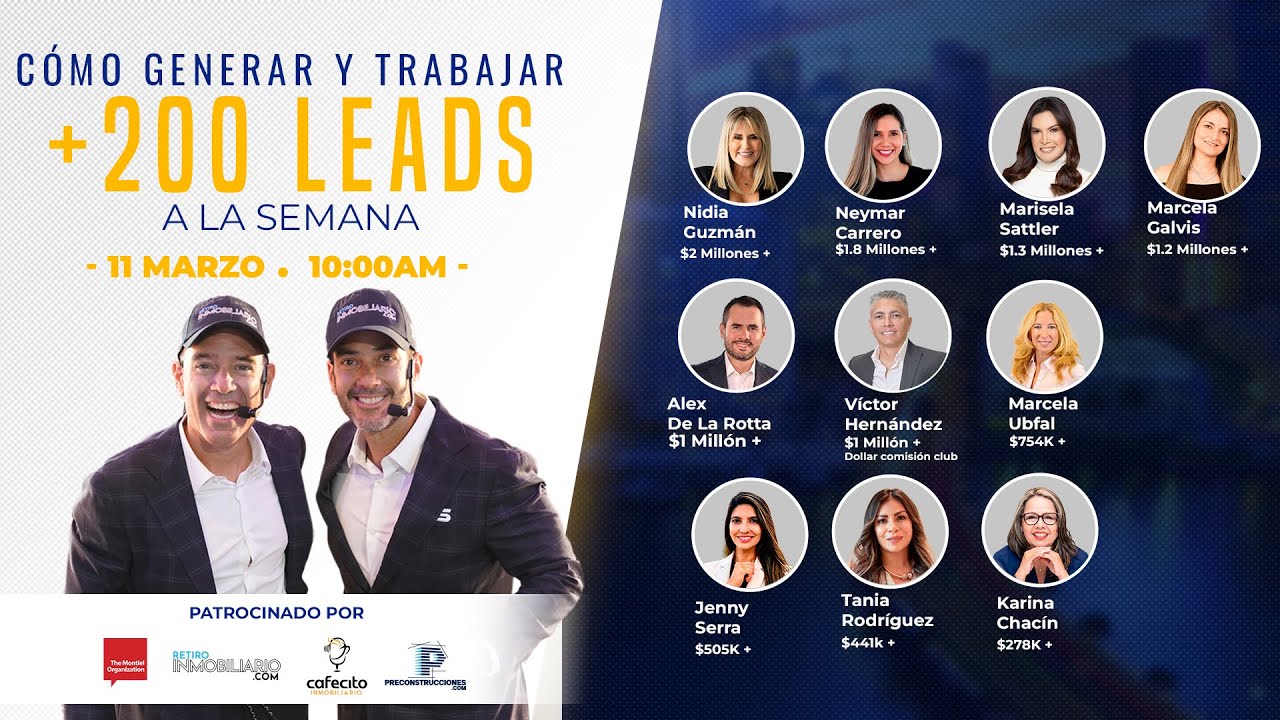 Cómo generar y trabajar +200 Leads a la Semana 🏠☕ C5 Global