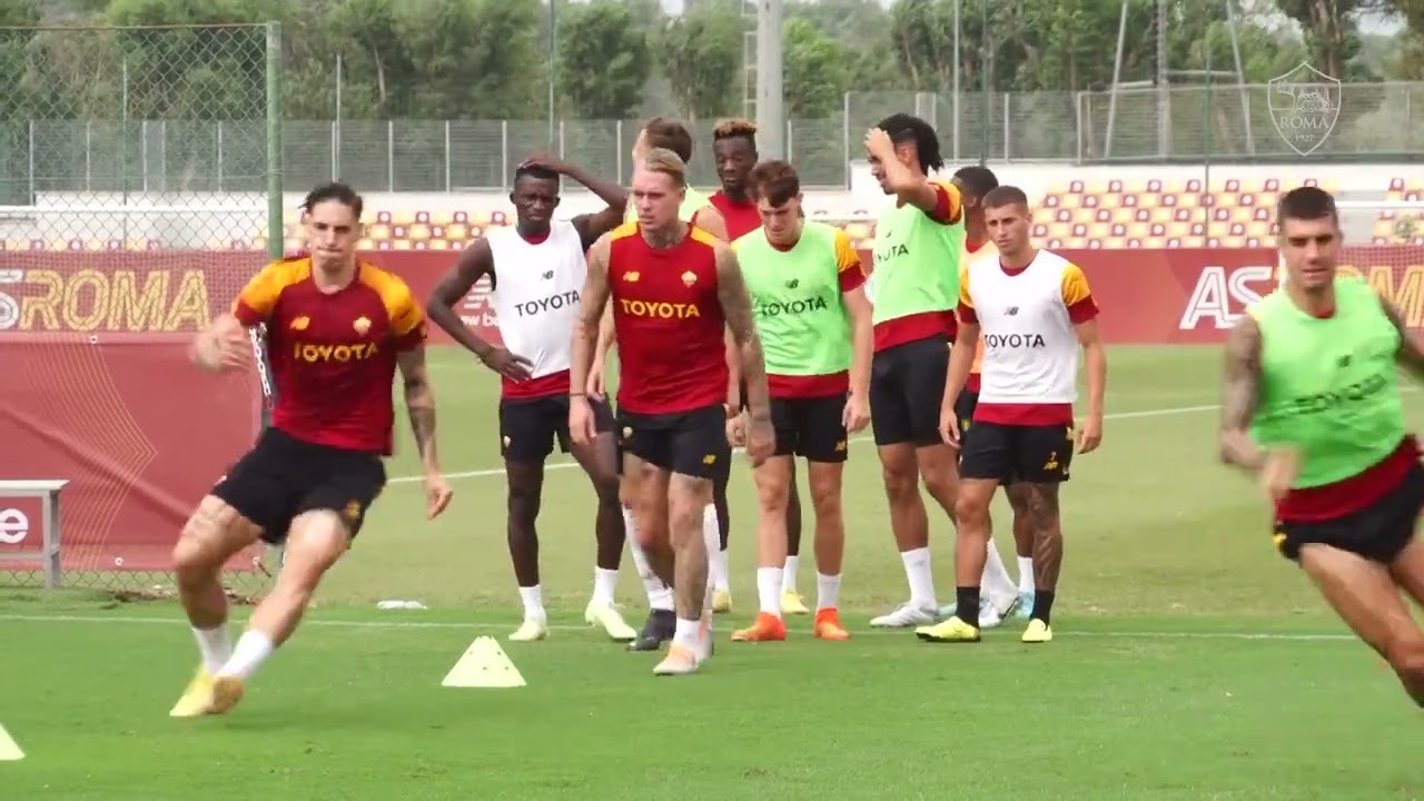 AS Roma 18.08.2022 💛❤ #asroma #rcslovenia #roma #dybala #zaniolo #abraham #mancini #wijnaldum ....