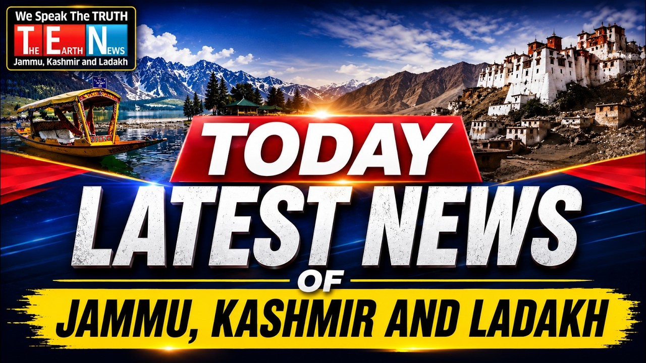Latest Today News Of Jammu, Kashmir And Ladakh