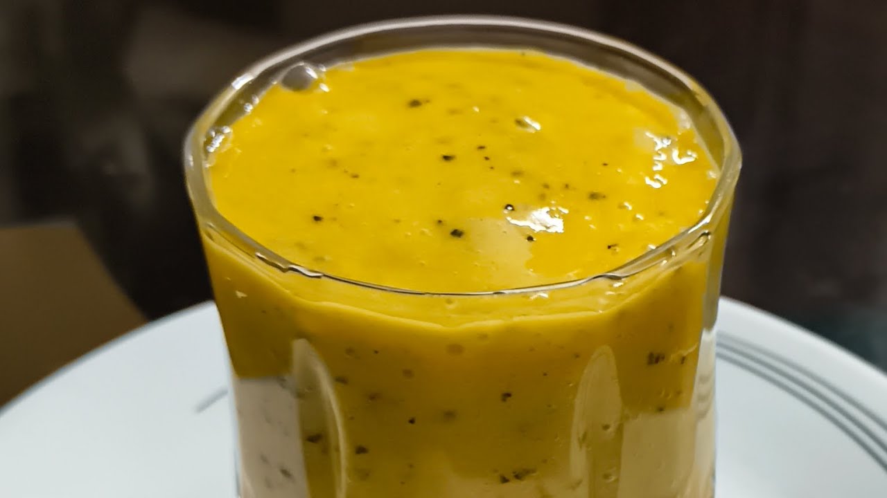 😋👌ഇന്നൊരു പാഷൻഫ്രൂട്ട് സ്മൂത്തി ആയാലോ/a passionfruit smoothie 