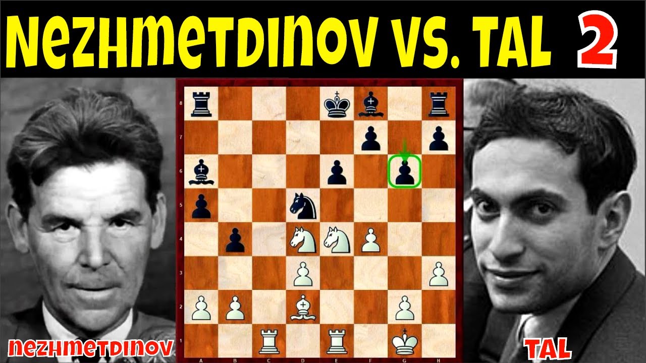 Nagharap muli sa pangalawang pagkakataon! || Nezhmetdinov vs. Tal || # 438