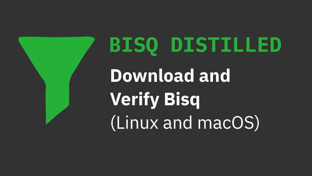 Download, Verify, and Install Bisq: Linux and macOS