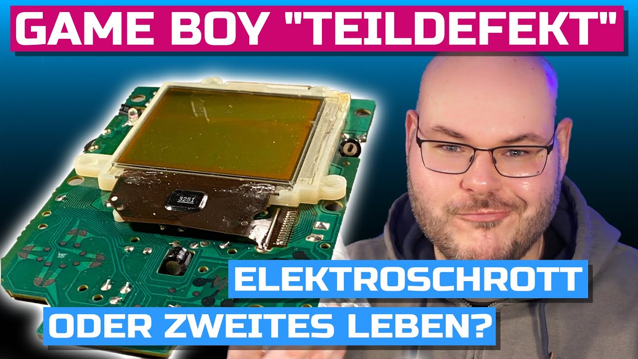Game Boy in Einzelteilen: Mit etwas ❤️ zu neuem Leben? Reparatur!