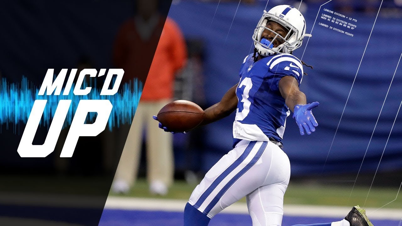 T. Y. Hilton Mic'd Up vs. Browns 