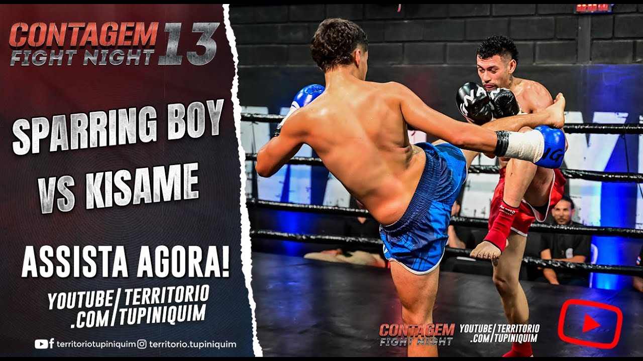 Sparring Boy vs Kisame - Contagem Fight Night 13