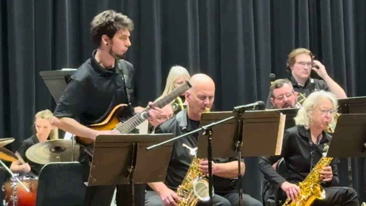 Peak Big Band performs “Come on Come Over” 