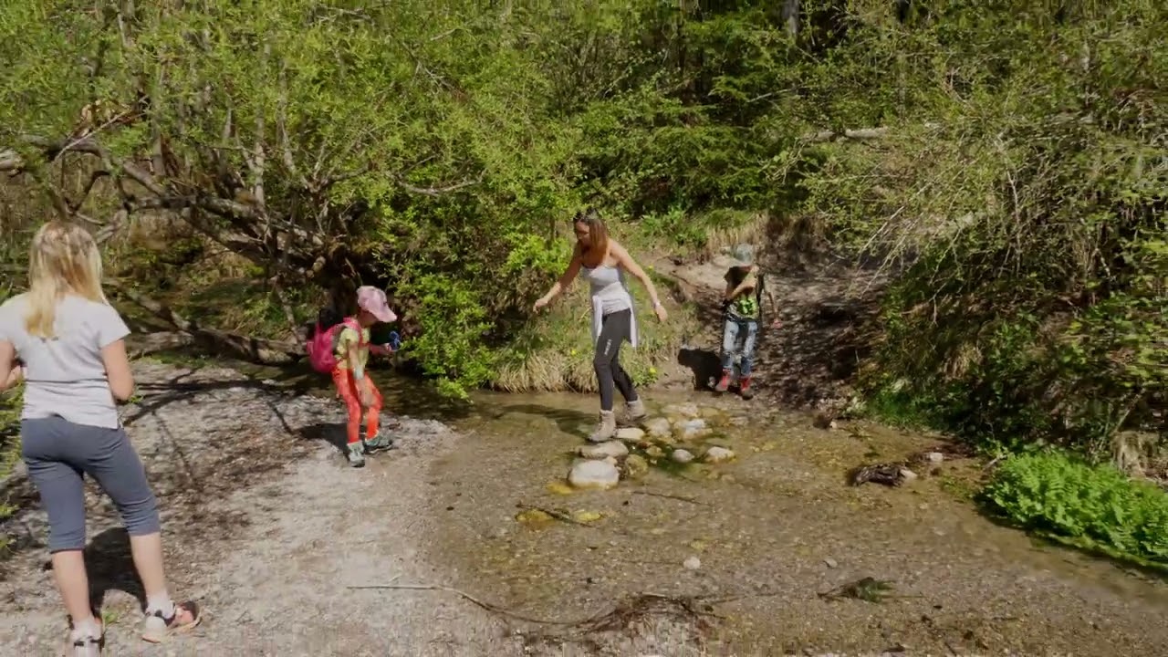Wanderung Gießenbachklamm bei Kiefersfelden - 4K