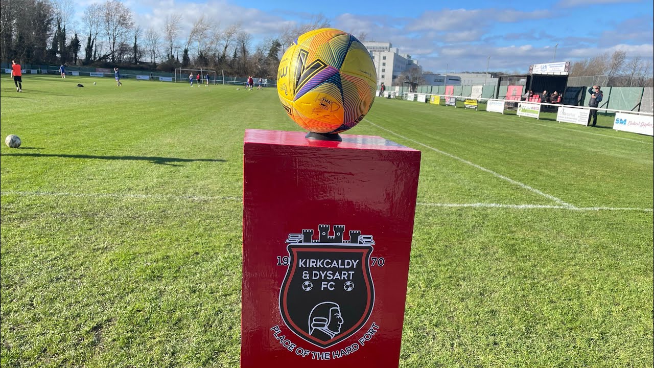 Kirkcaldy & Dysart V East House Lillys in an important game 