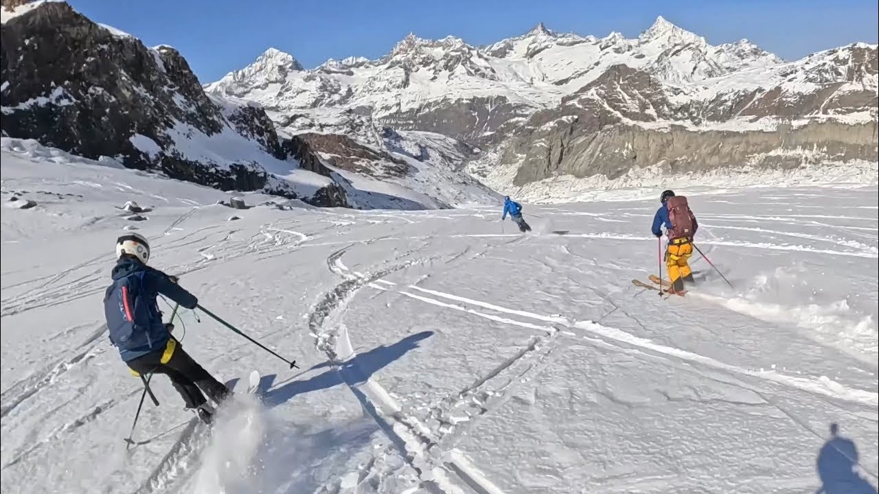 Zermatt - Porta Nera / Schwarztor off piste - March 26