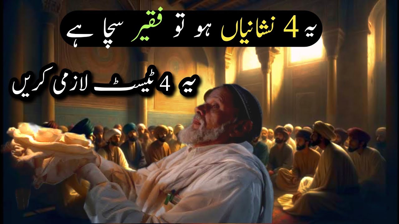 4 Signs of a Genuine Faqeer | Ye 4 Nishaniyan Ho To Faqeer Sacha Hai | Ali Akbar Qadri