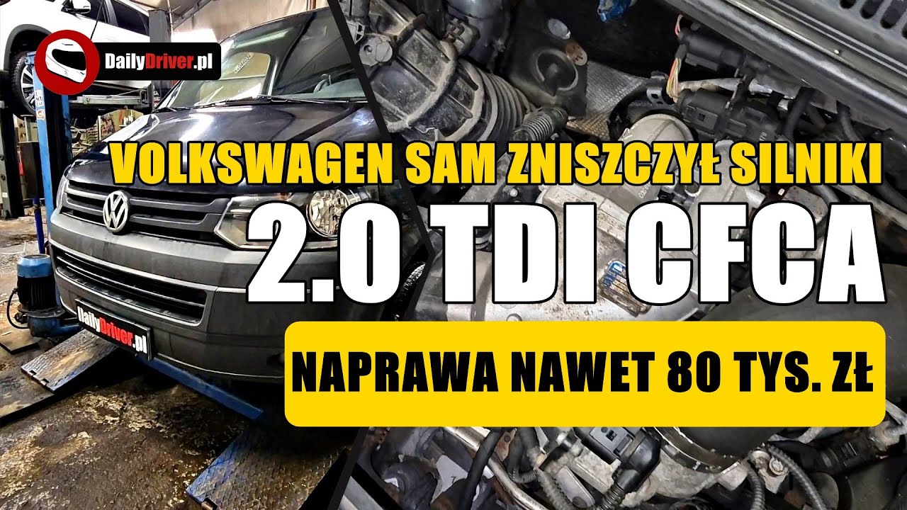 Czemu silnik 2.0 TDI 180 KM CFCA się zaciera?To nie zawór EGR jest winny, a Volkswagen? Ważna opinia