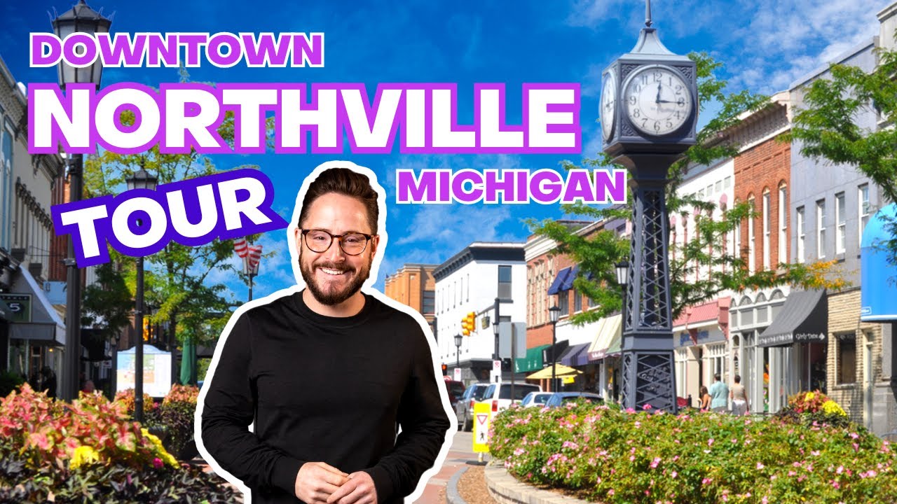 Tour of Downtown Northville Michigan | Living in Northville Michigan