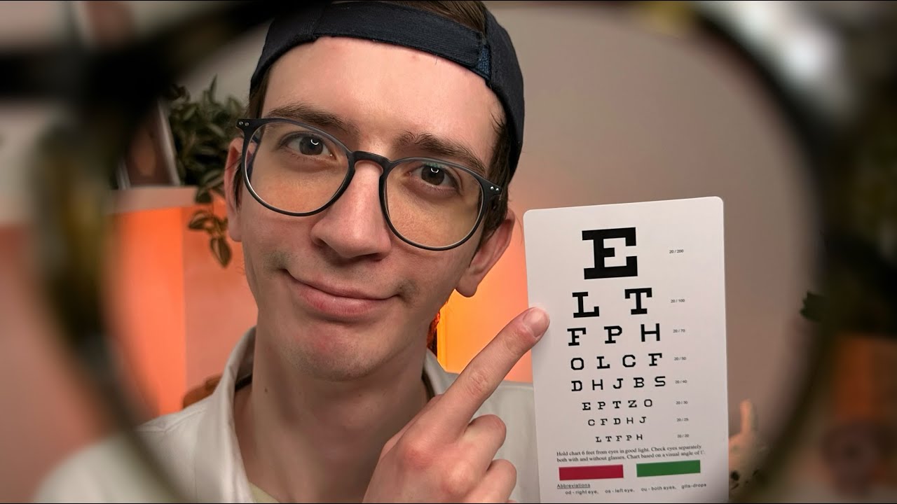 ASMR | Sehtest beim Augenarzt 👁 | Medical Roleplay