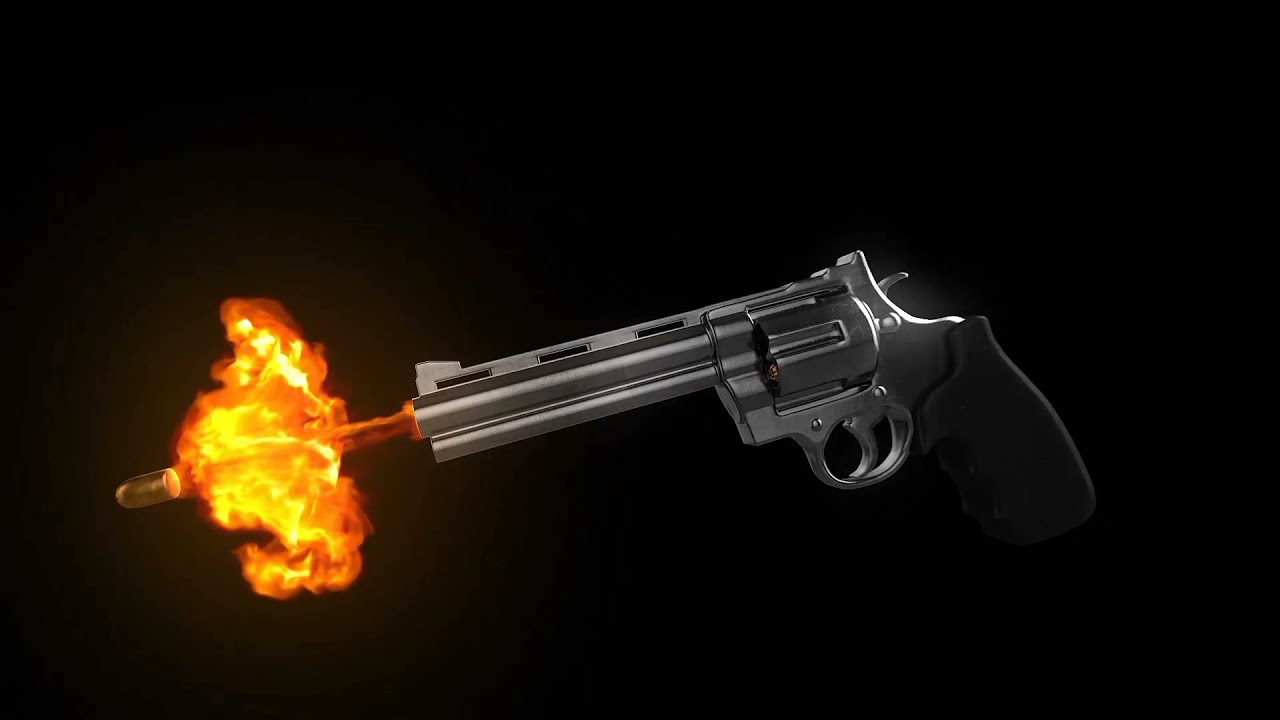 Short Gun Fire 3D Logo Animation Intro - Neeraj Bhatt