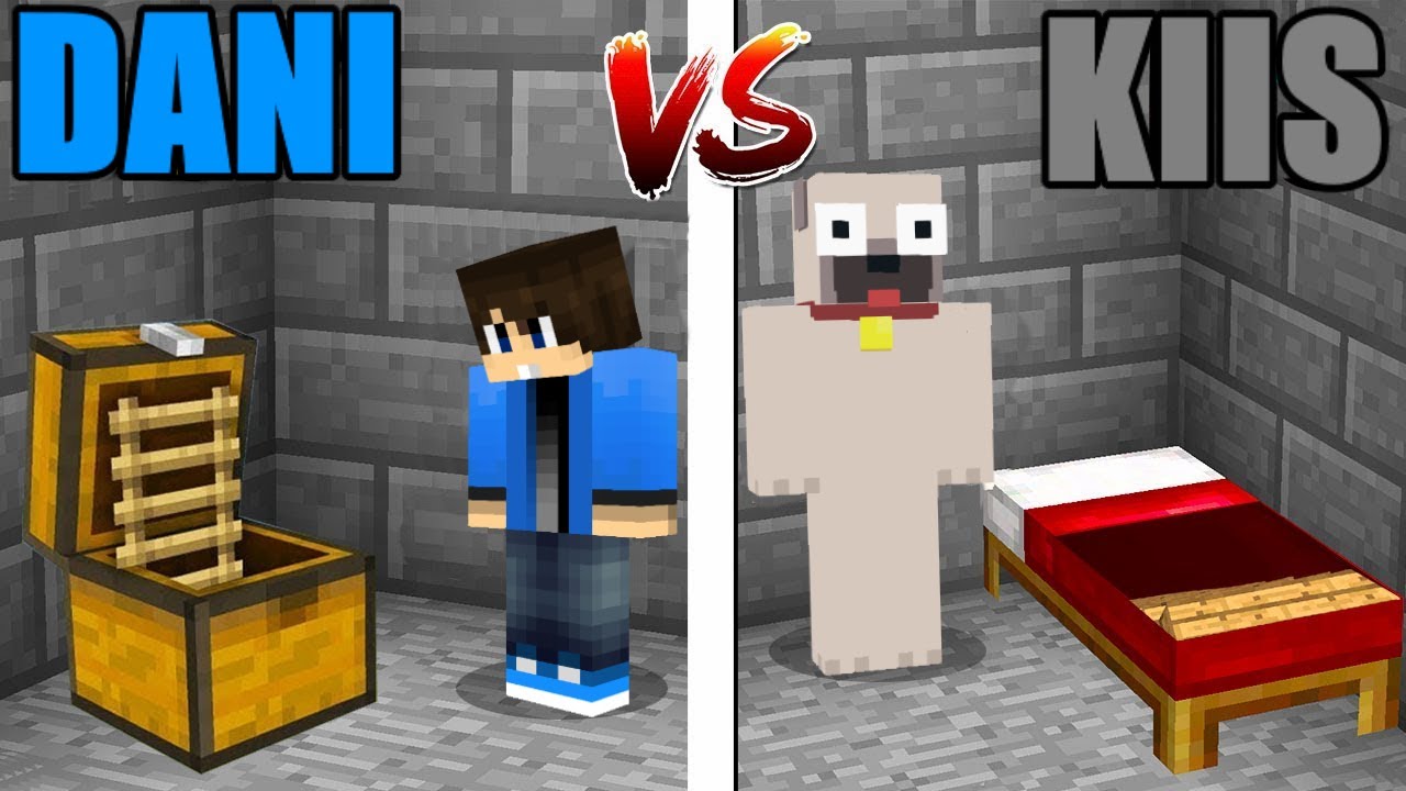 DANI VS KIIS BÖRTÖN SZÖKÉS KIHÍVÁS A MINECRAFTBAN!