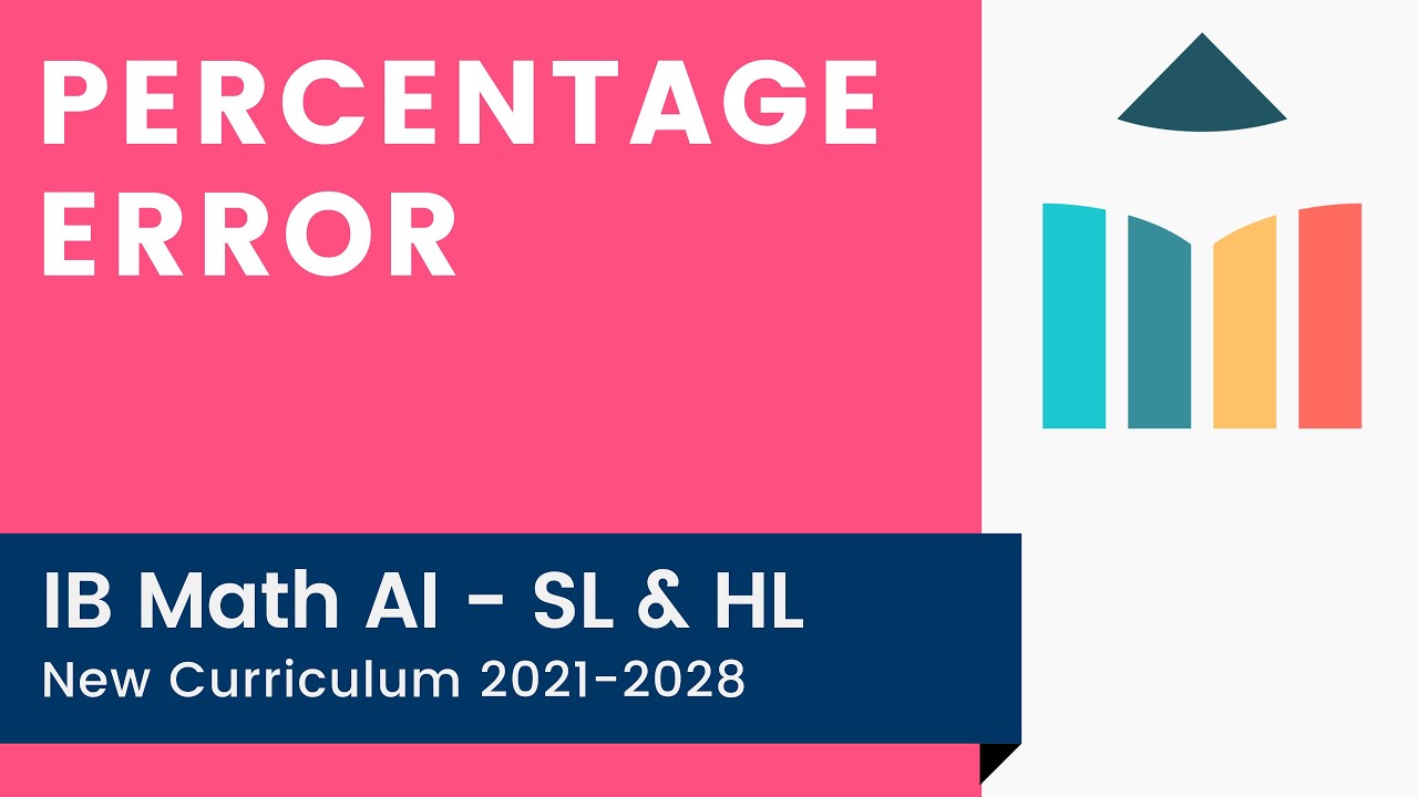 Процентная ошибка [IB Math AI SL/HL]