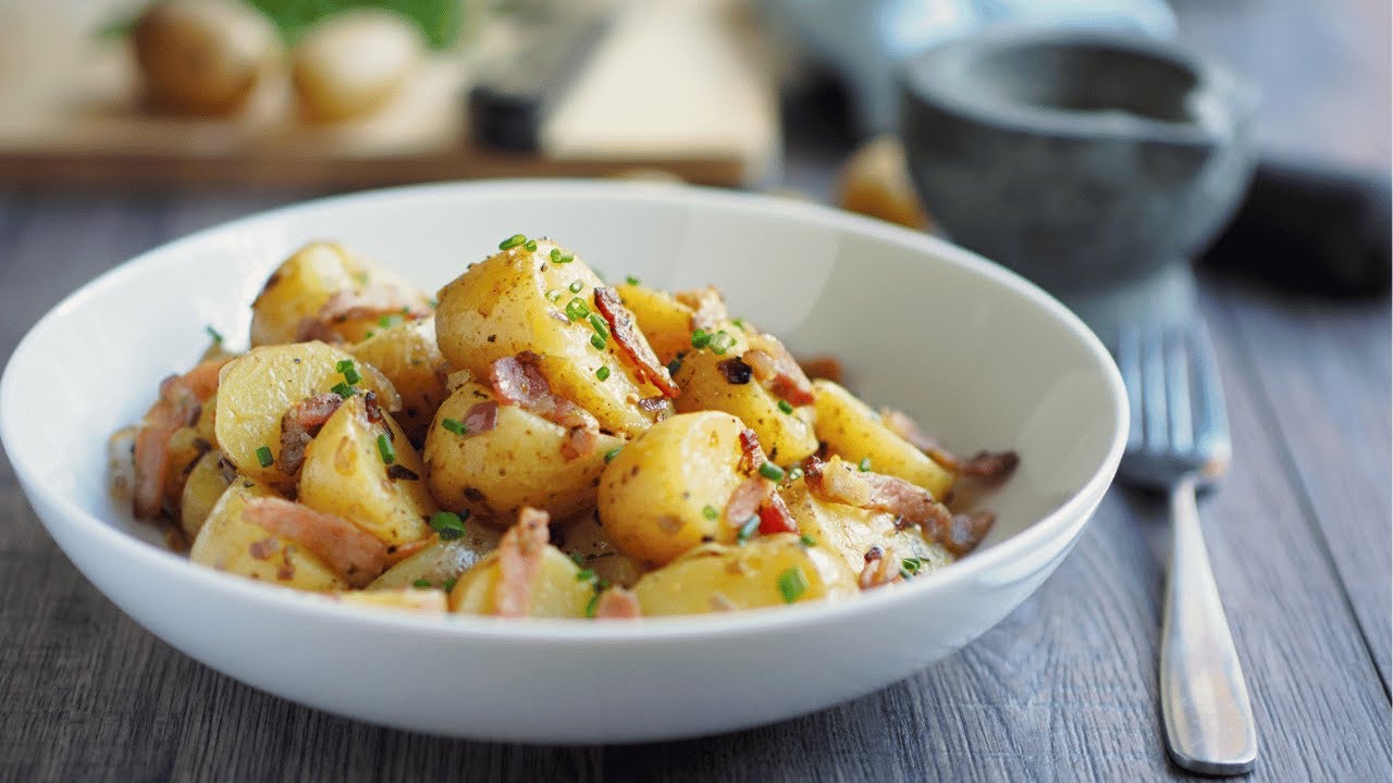 A Melhor Salada de Batata! Com muito Alho e Lim&atilde;o