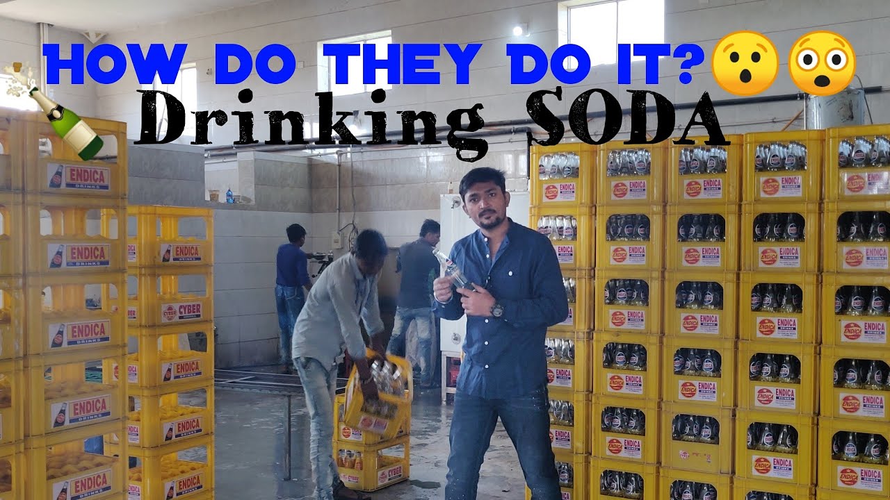 Soda Factory production | Making of Drinking Soda in Gujarat India