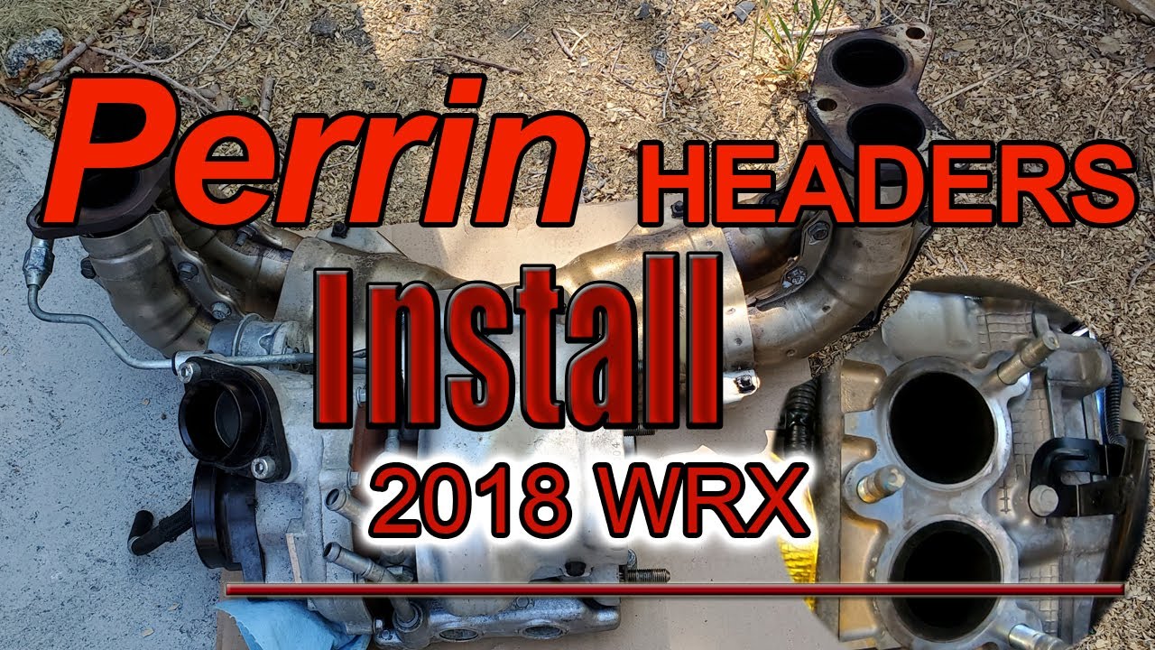 2018 WRX Perrin Header INSTALL. Equal Length Headers on FA20 motor.