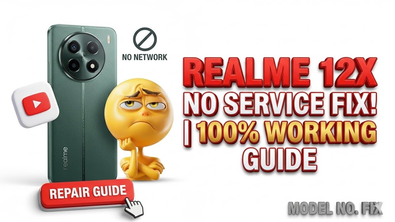 realme 12x 5g no service realme 12x 5g no service problem स्क्रीन black problem ￼ Realme ￼12x C63