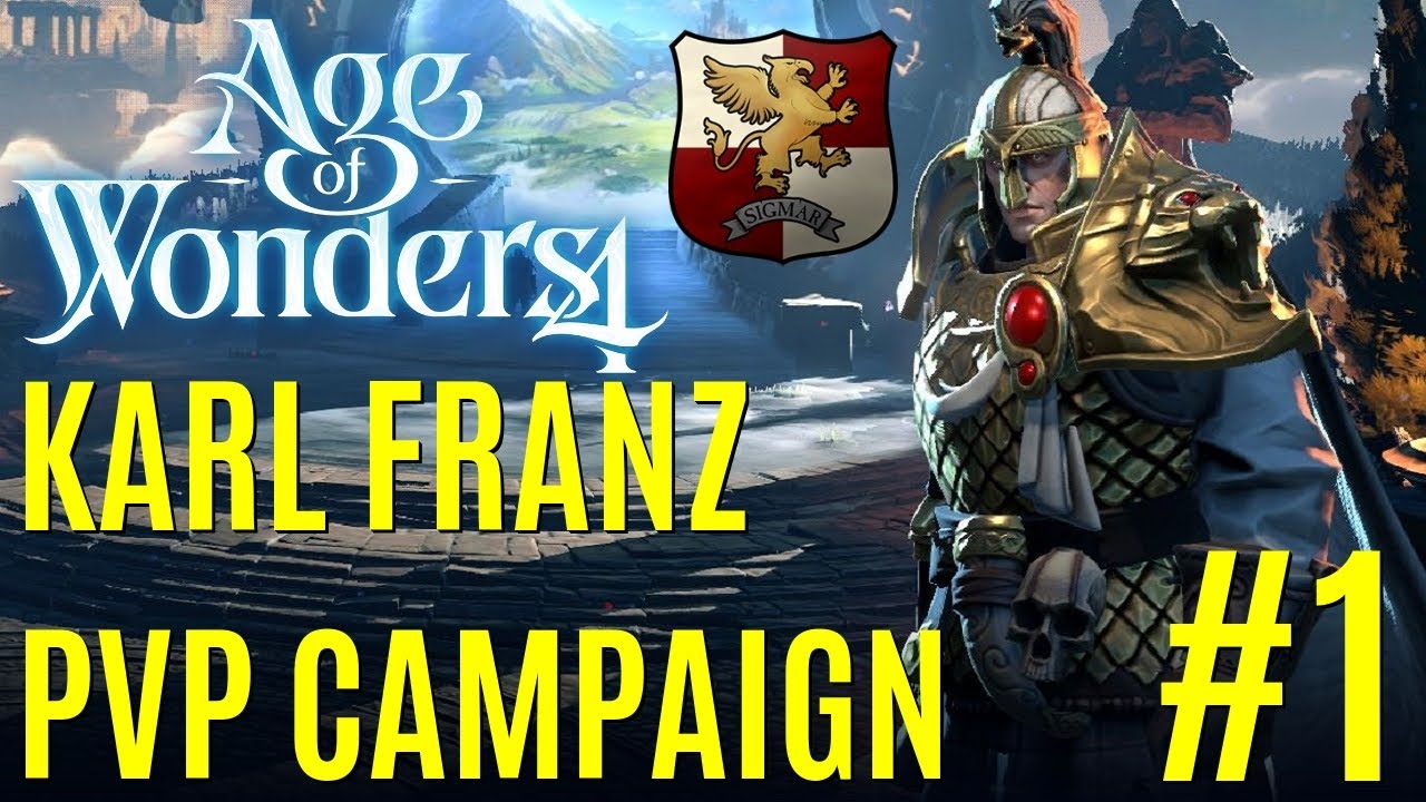 KARL FRANZ In Age of Wonders 4 | 1v1 PVP Campaign - Feudal Unifier Build