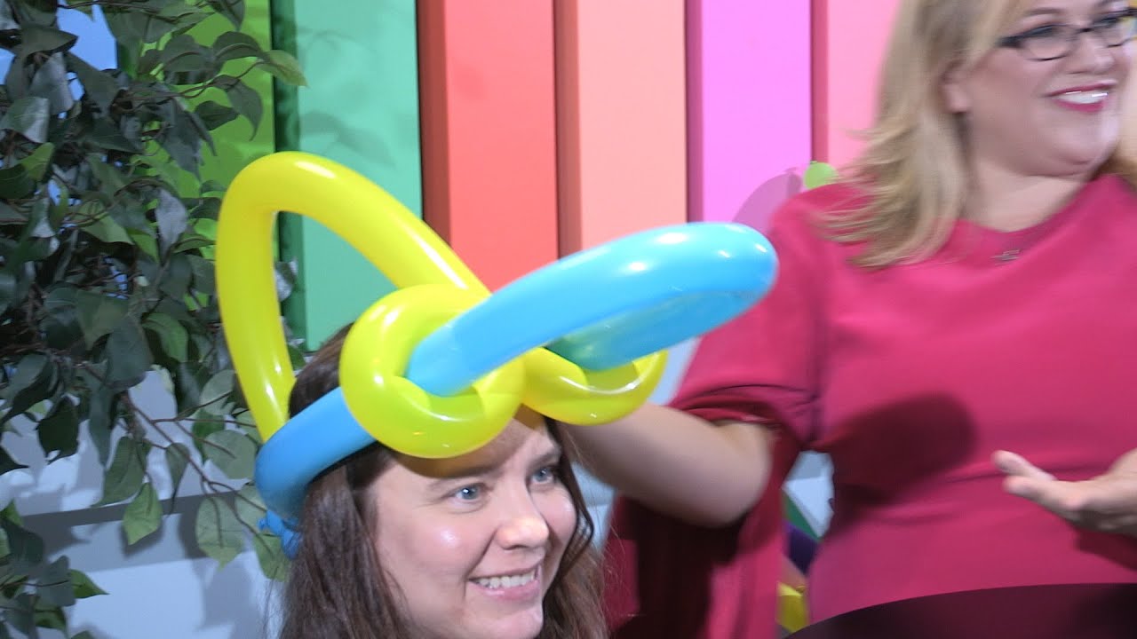 Balloon Baseball Cap Hat - Balloon Animals Tutorial