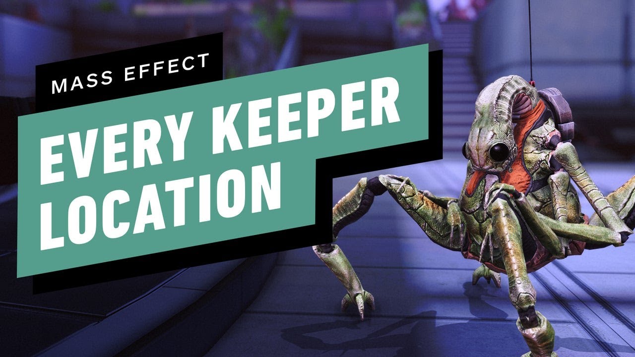 Mass Effect Legendary Edition - All Citadel Keeper Locations