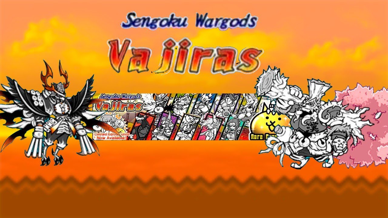 Разбор Баннера Sengoku Wargods Vajiras! The Battle Cats!