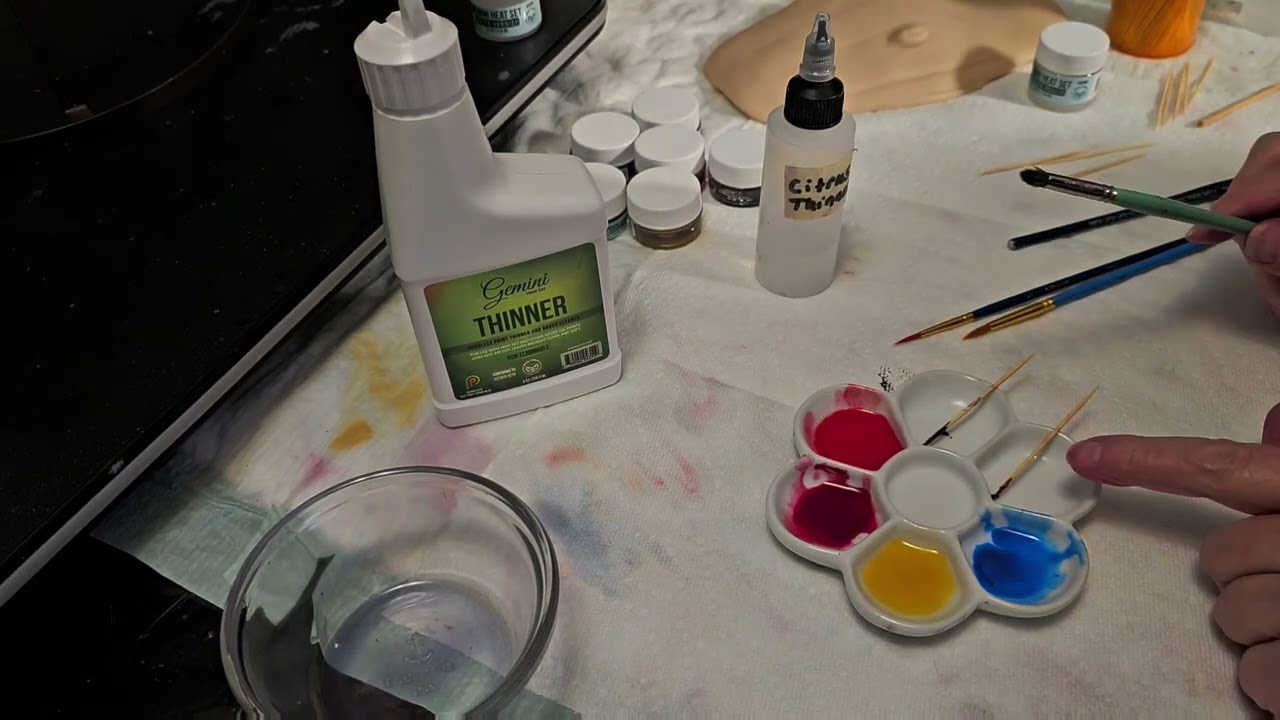 Lil Dumplins Trying Gemini Heatset Paints Intro
