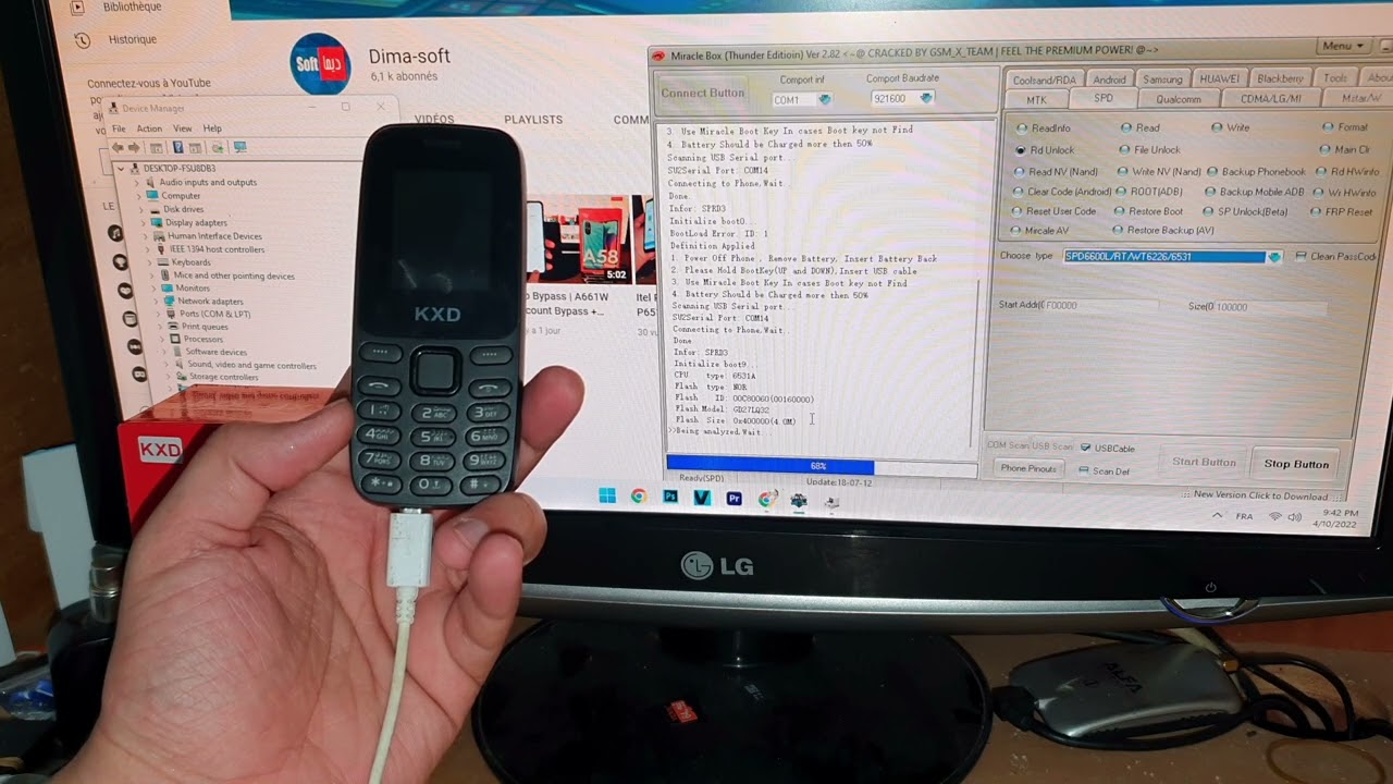 Hard Reset kxd k2171 ✅ Bypass Screen 2022 ! Factory Reset