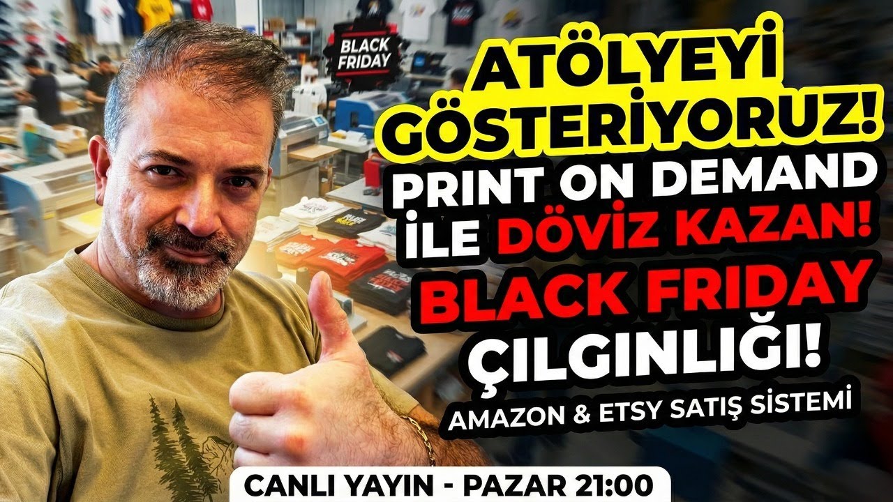 Biz Üretelim, Sen Sat! Print on Demand ile Döviz Kazanma Fırsatı
