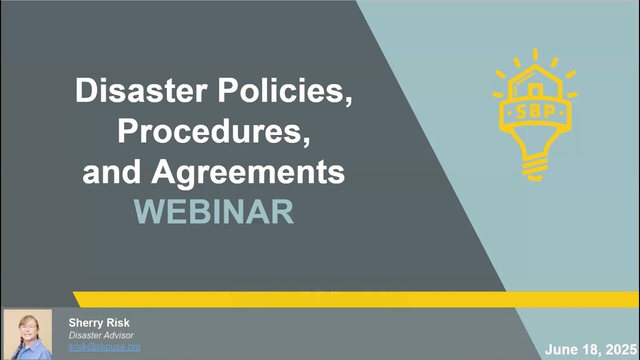 Understanding Key Disaster Policies, Procedures, and Agreements – Webinar