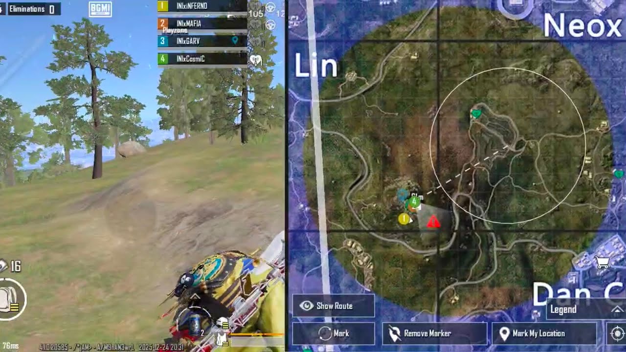 19 Finishes WWCD 🍗 | SOLO 7 Finishes ⚡ | End Zone Raw POV 🔥 | INIxCosmiC