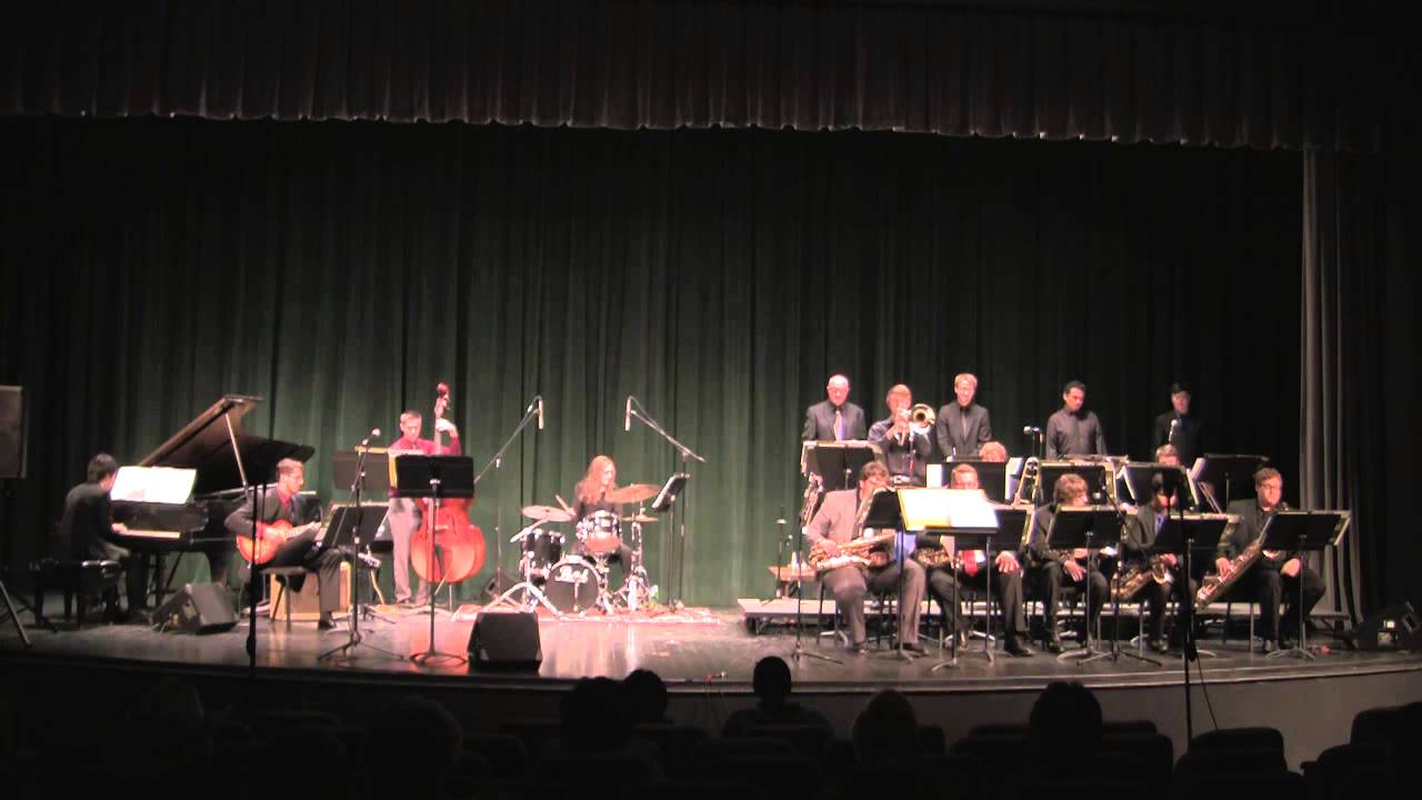NSU Jazz Ensemble plays "A Warm Breeze" by Sammy Nestico