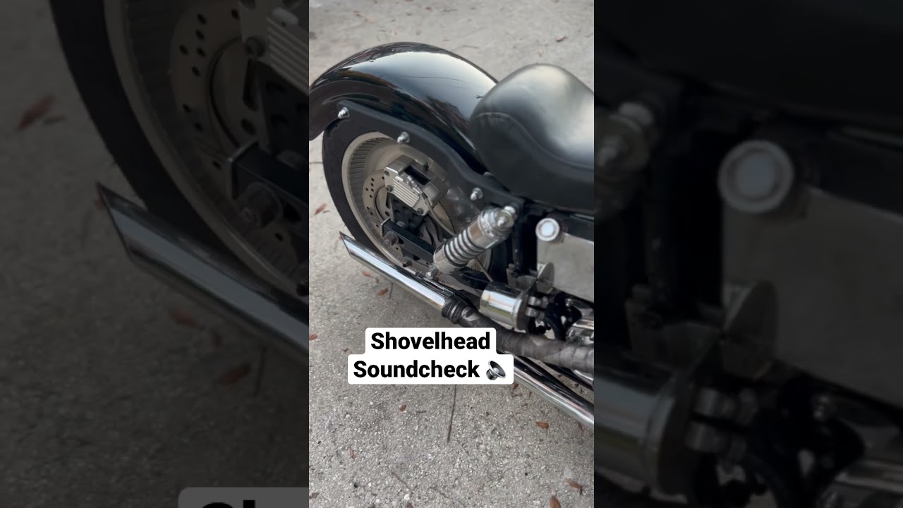 Classic Harley Sound, Shovelhead with Drags