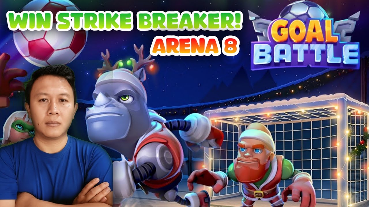 Arena 8 Goal Battle: STOP Win Strike Musuh! #goalbattle #trending #footballgame 