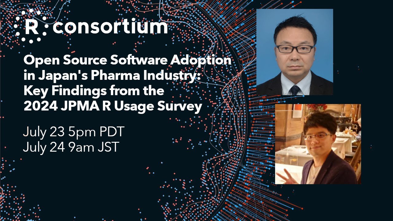 Open Source Software Adoption in Japan’s Pharma Industry: Key Findings from 2024 JPMA R Usage Survey