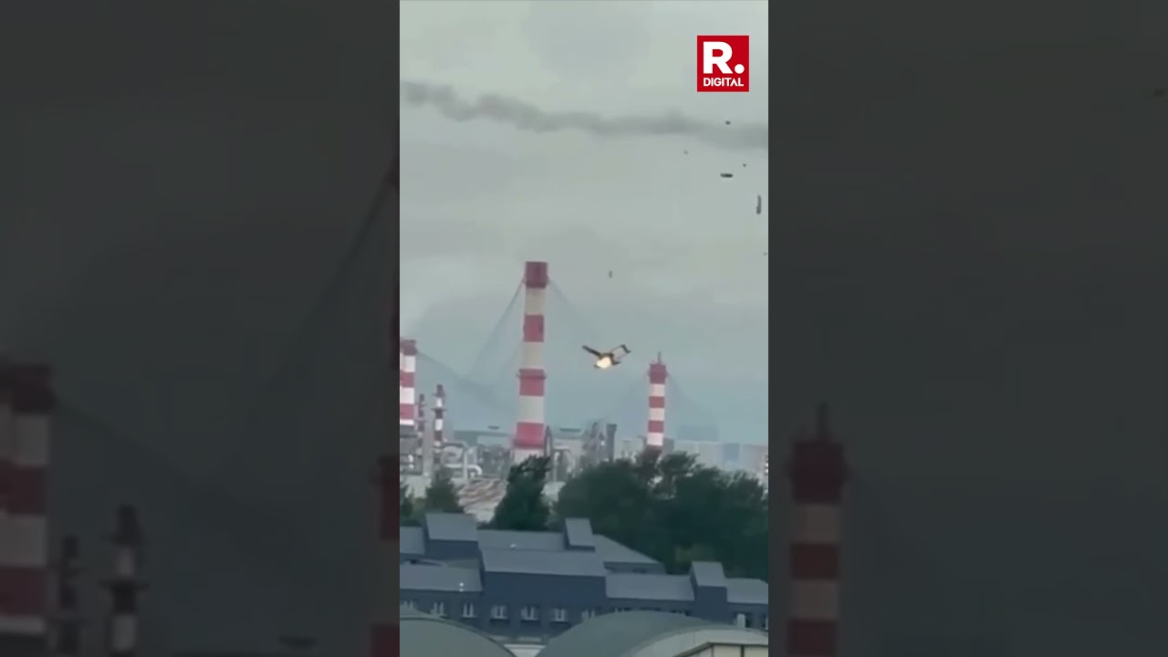 Ukrainian Drone Intercepted Over Moscow Refinery | Dramatic Explosion Footage