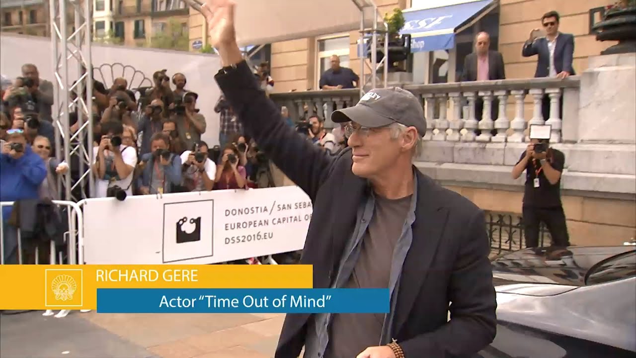 Llegada de Richard Gere