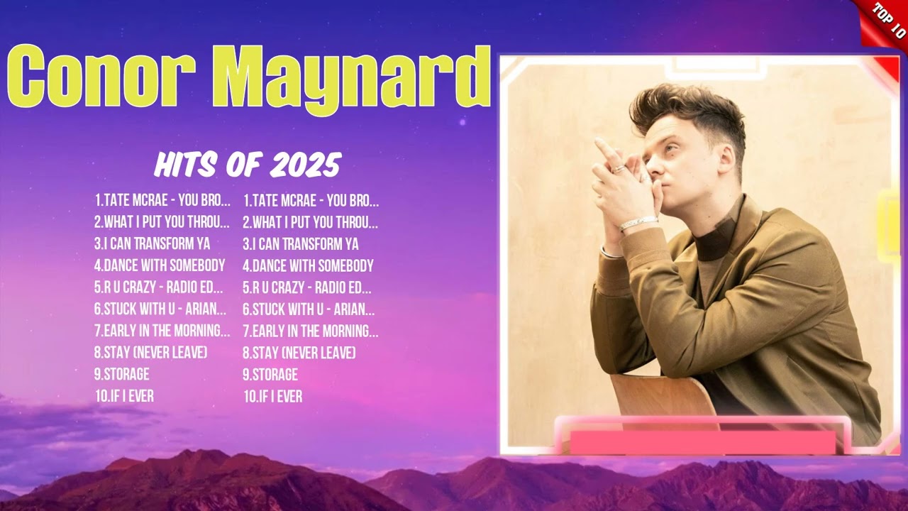 Conor Maynard Best New Hits 2025 ~ Popular Music ~ Viral Tracks of 2025