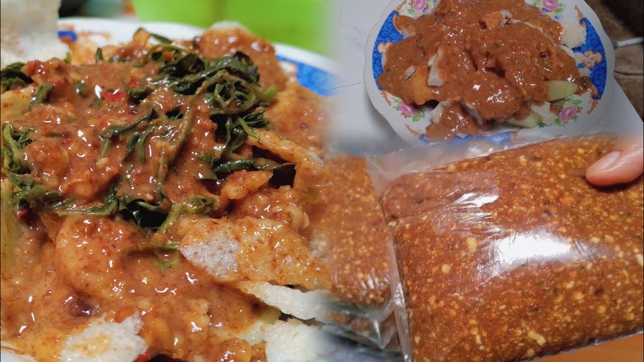 RAHASIA SAMBEL PECEL KHAS WONOSOBO,1kg jadi 1,5kg NO minyak// Kreasi makan pecel, rasanya luget poll