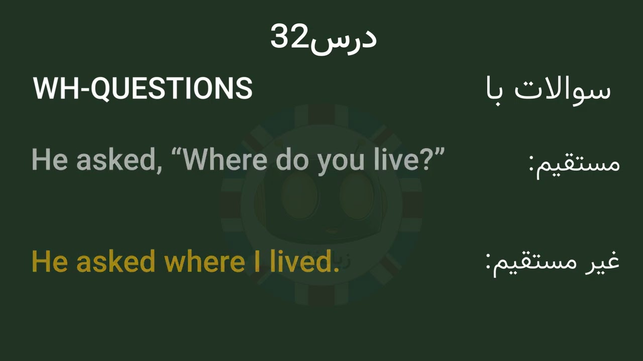 آموزش Reported Speech | گرامر ساده انگلیسی در 8 دقیقه 🎓 #زبانخان