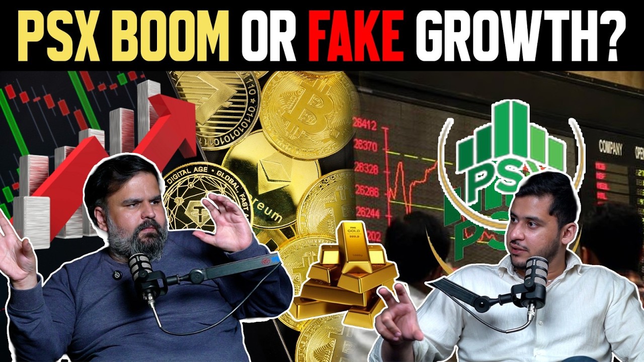 PSX Boom or Economic Illusion? Reality Behind Pakistan&rsquo;s Growth ft Yashkun Sherdil Ismail