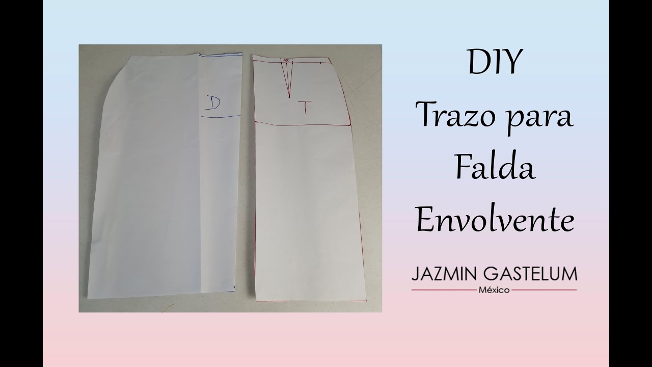 Trazo Falda Envolvente muy Facil